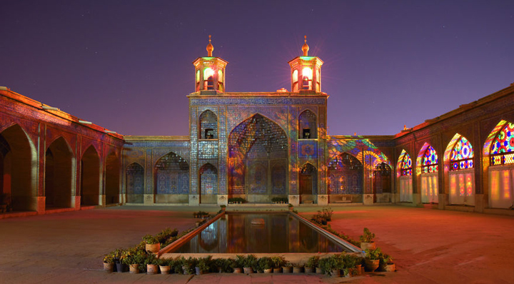 زیبا ترین خیابان های شیراز,مسجد نصیر الملک