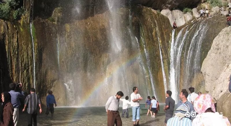 آبشار سمیرم اصفهان,بهترین مقاصد گردشگری اصفهان,زیباترین آبشارهای ایران