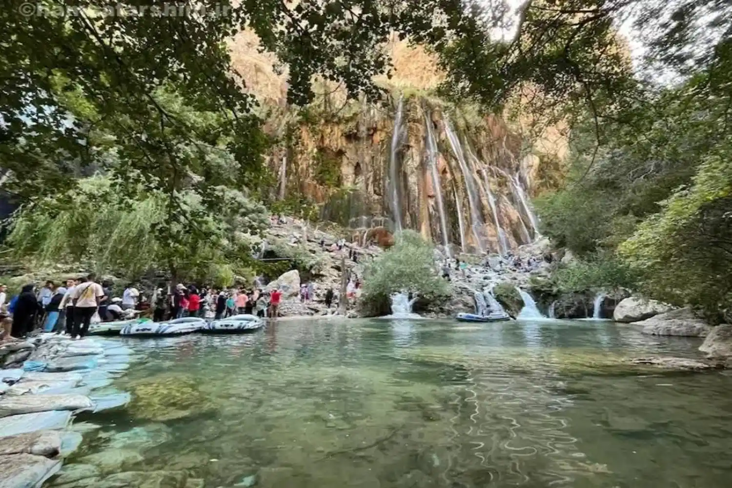 راهنمای بازديد از آبشار مارگون فارس و مسير دسترسي