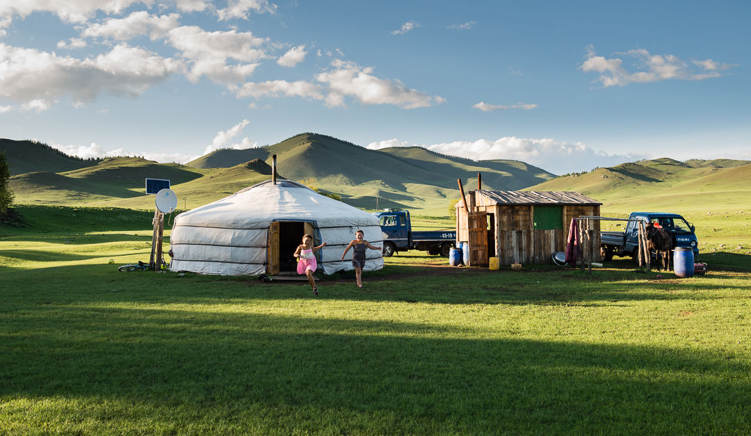 اقامت در یورت مغولستان