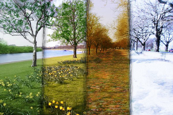 ایران، سرزمین چهار فصل