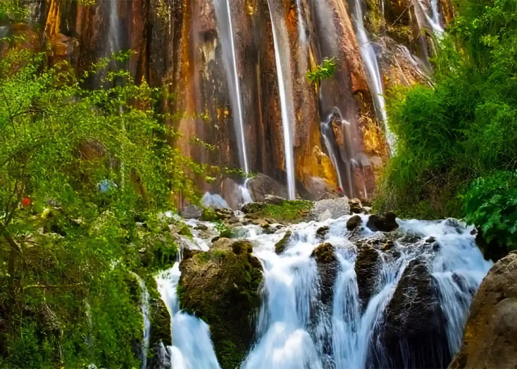 راهنمای بازديد از آبشار مارگون فارس و مسير دسترسي