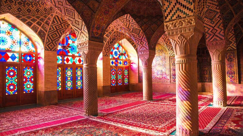 زیبا ترین خیابان های شیراز,مسجد نصیر الملک,زیبا ترین خیابان های شیراز