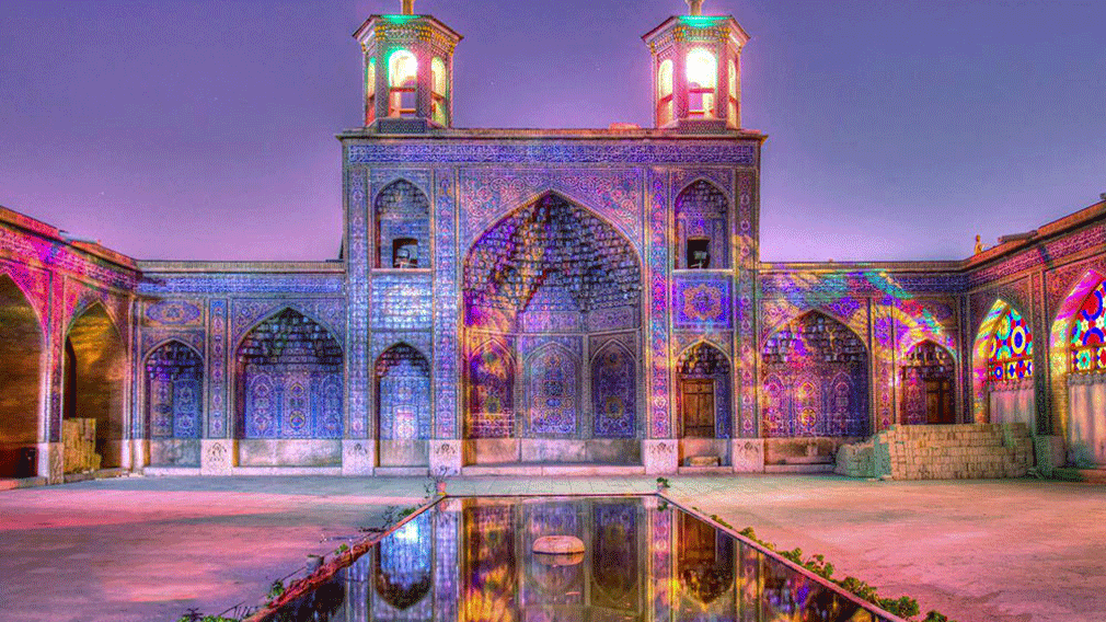 زیبا ترین خیابان های شیراز,مسجد نصیر الملک,زیبا ترین خیابان های شیراز